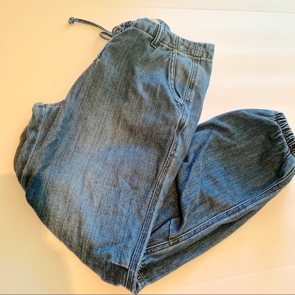 Anthropologie Cloth and stone denim joggers - Picture 2 of 6